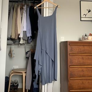 Aritzia blue Wilfred Saturn dress